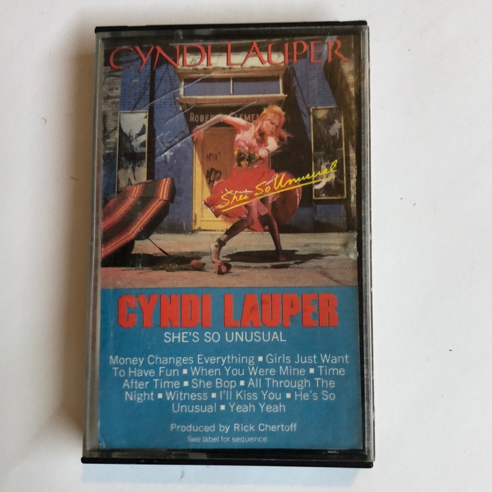 VTG Cassette Cyndi Lauper - She’s so Unusual